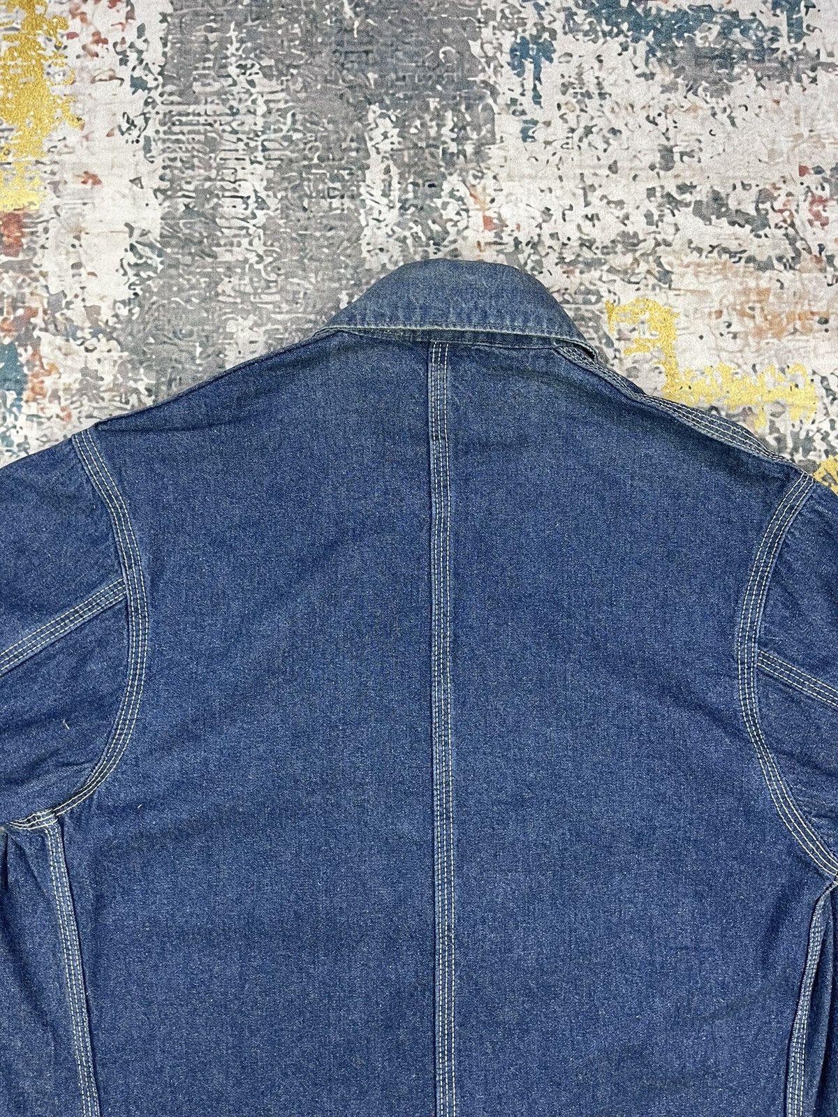 Carhartt Vtg 90s Carhartt Denim 5 Pocket Denim Chore Jackets Size US M / EU 48-50 / 2 - 8 Thumbnail