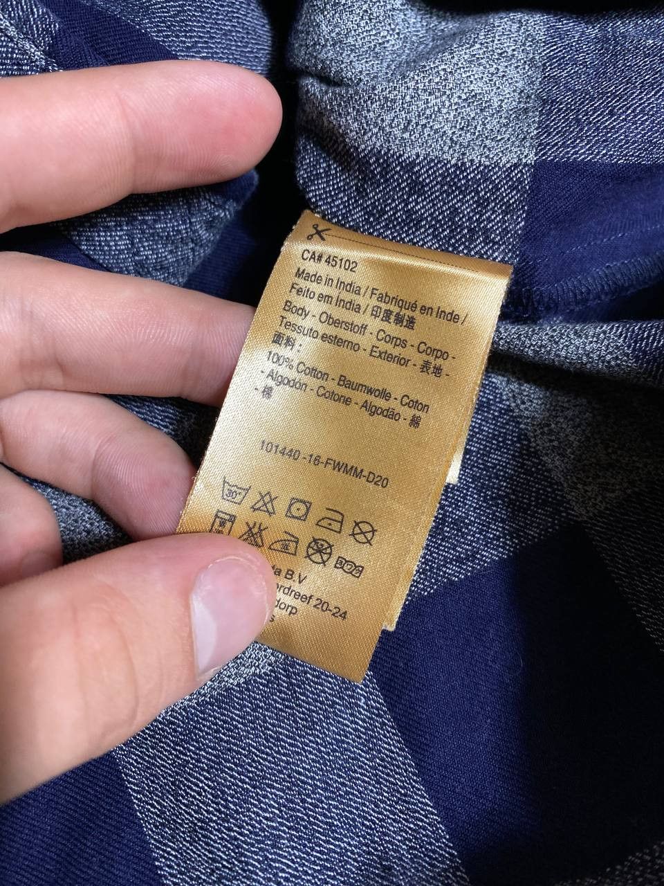 Scotch & Soda Men’s Shirt Scotch&Soda Sun Faded Shirt Checkered Flannel🔥 Size US M / EU 48-50 / 2 - 6 Thumbnail