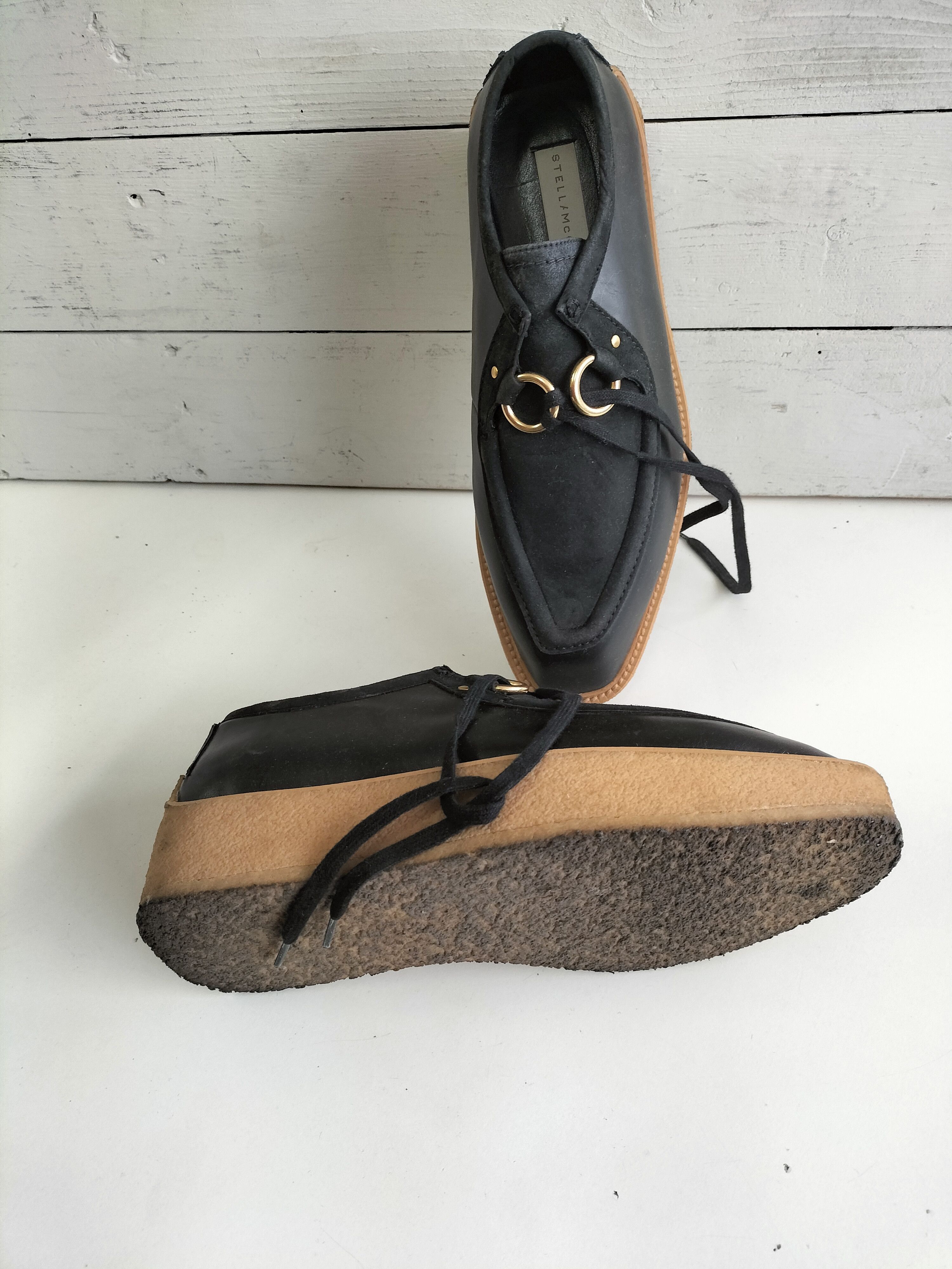 Stella McCartney Black and Tan Stella McCartney Shoes Size US 8.5 / IT 38.5 - 5 Thumbnail