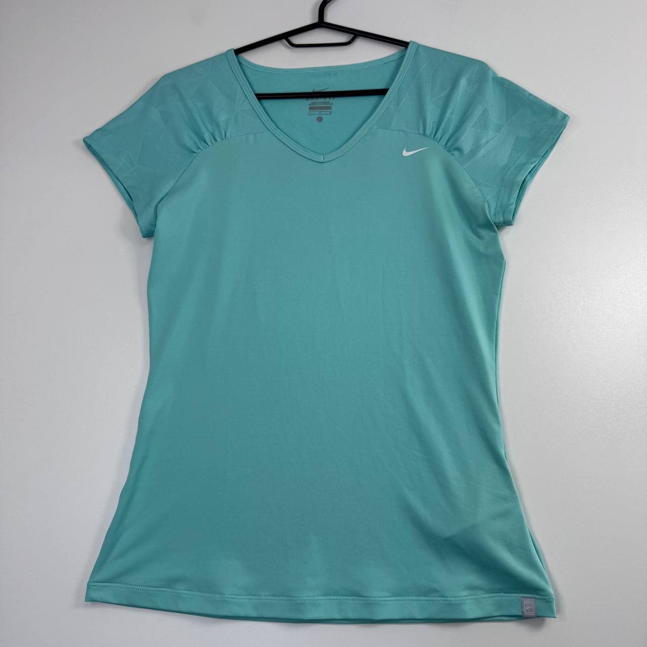 Nike Nike Womens Dri Fit Training T-Shirt Mint Green Athletic L Size L / US 10 / IT 46 - 1 Thumbnail