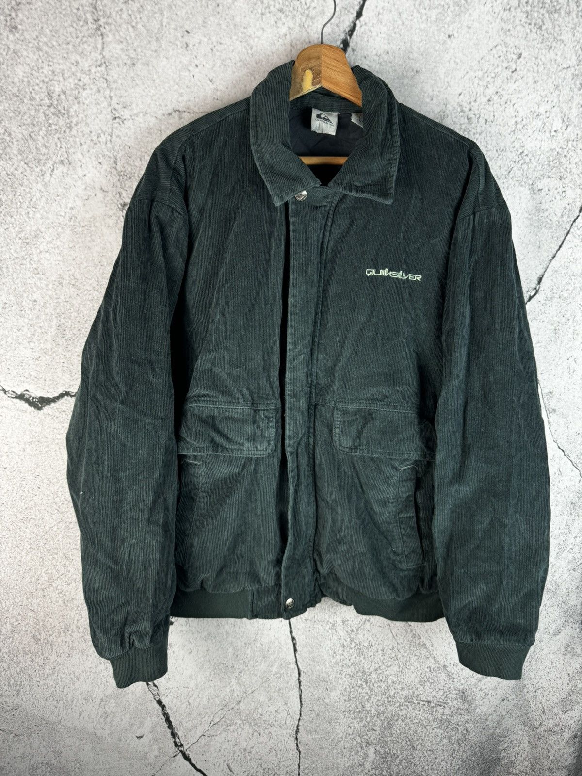 Quiksilver Corduroy Jacket QuickSilver Vintage Surf Style Size US L / EU 52-54 / 3 - 1 Thumbnail