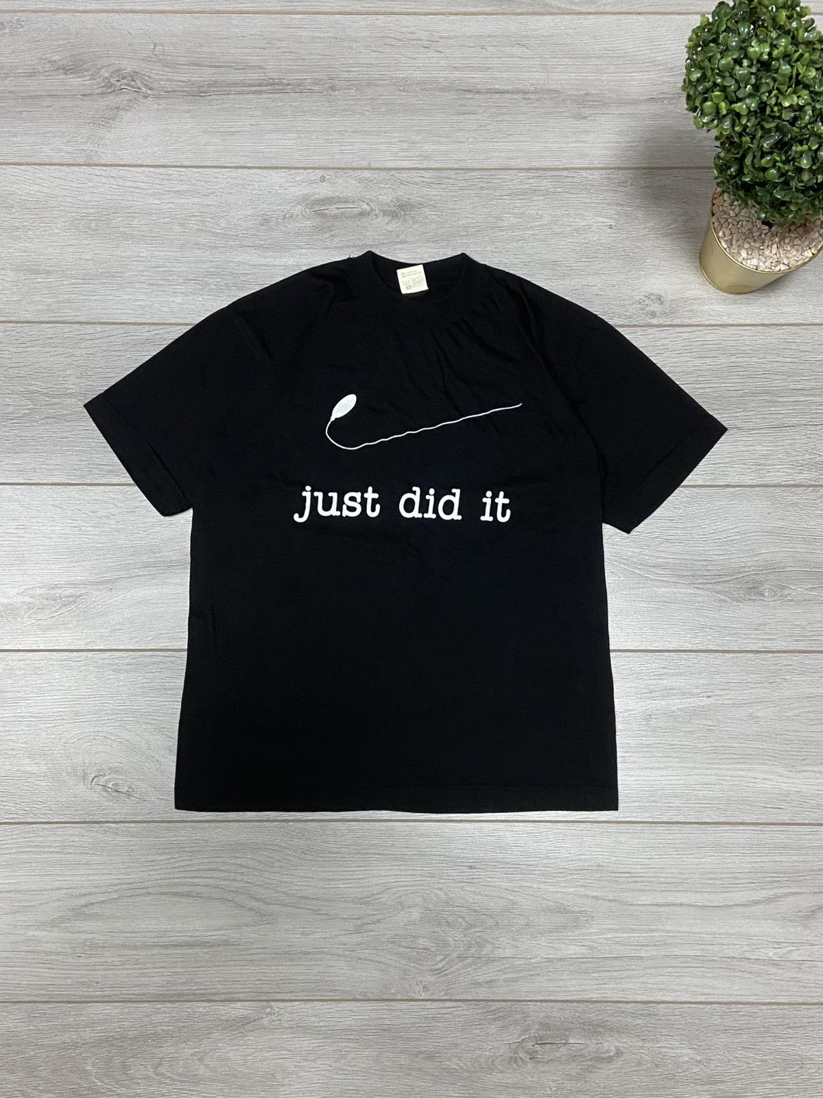 Other VINTAGE JUST DID IT NIKE PARODY SPERM CELL SEX TEE SHIRT Size US M / EU 48-50 / 2 - 1 Thumbnail