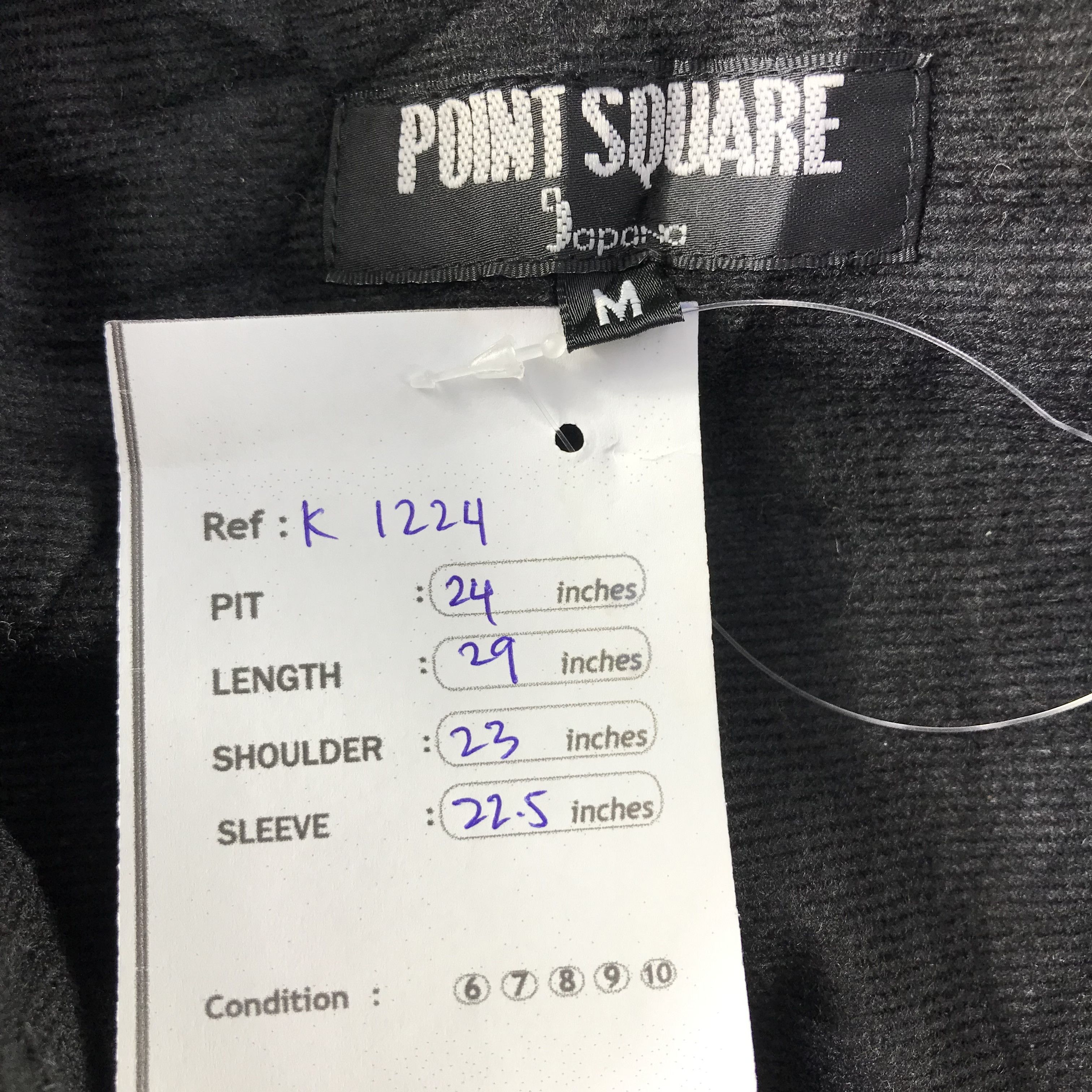 Japanese Brand Vintage Point Square Windbreaker Hooded Full-Zip Jackrt Size US M / EU 48-50 / 2 - 12 Thumbnail