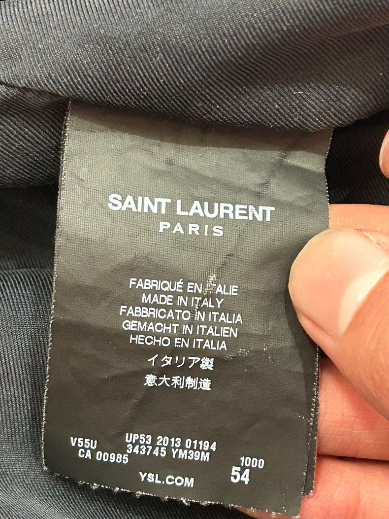 Saint Laurent Paris saint laurent paris13fw Fall/Winter 2013 Black Patchwork La Size US L / EU 52-54 / 3 - 4 Thumbnail