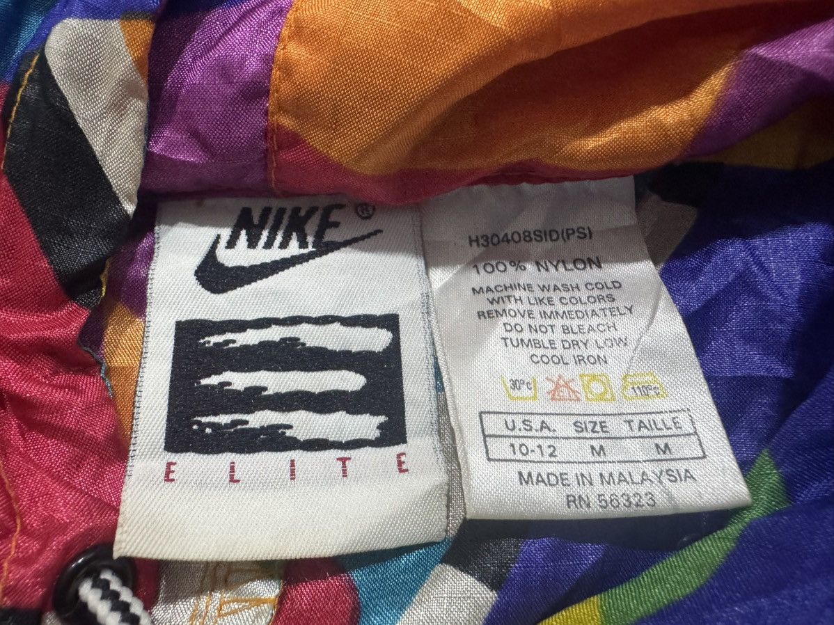 Nike Rare*Vintage 90’s Nike Elite Windbreaker Multi Colour Size US M / EU 48-50 / 2 - 4 Thumbnail