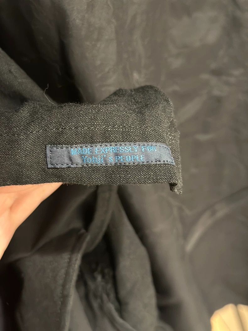 Yohji Yamamoto Yohji Yamamoto Black linen-paneled baseball jacket Size US M / EU 48-50 / 2 - 8 Thumbnail