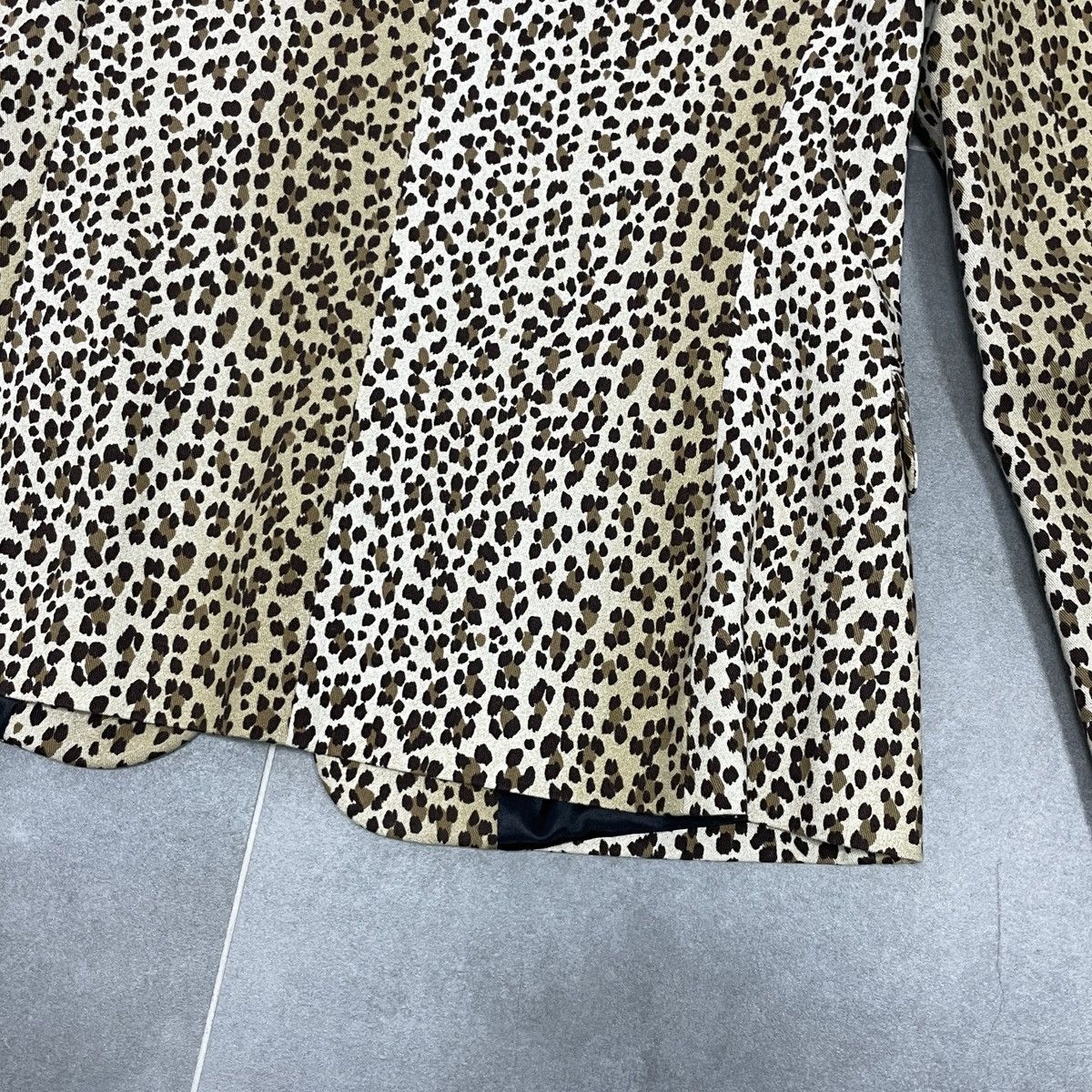 Moschino Moschino Jeans Leopard Print Women Blazer Size S Size S / US 4 / IT 40 - 21 Thumbnail
