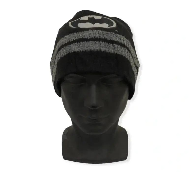 DC Comics × Warner Bros Vintage Batman DC Comics Beanie Hat Size ONE SIZE - 1 Thumbnail
