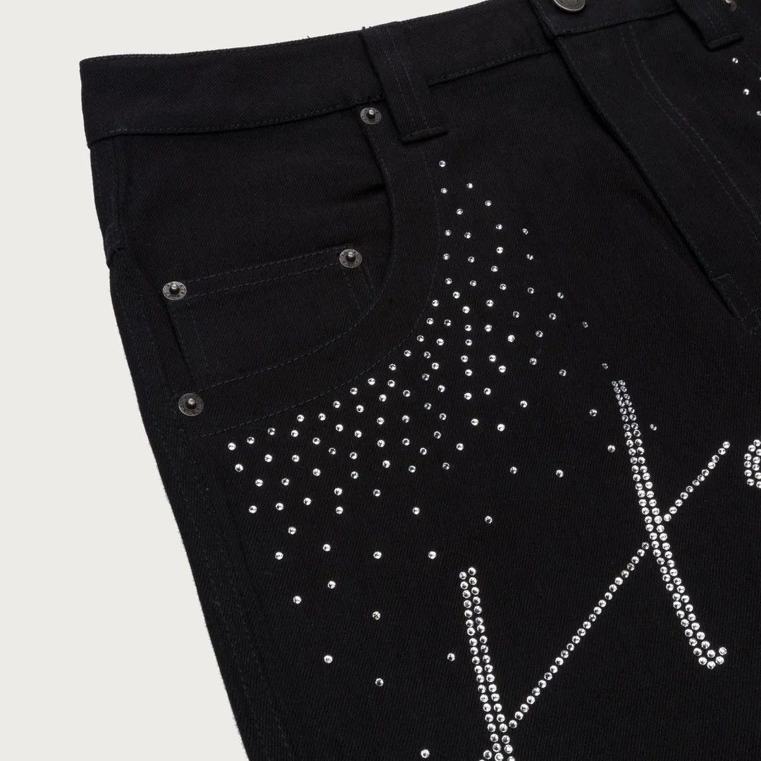 Honor the Gift Rhinestone Wide Leg Pant Size US 32 / EU 48 - 4 Thumbnail