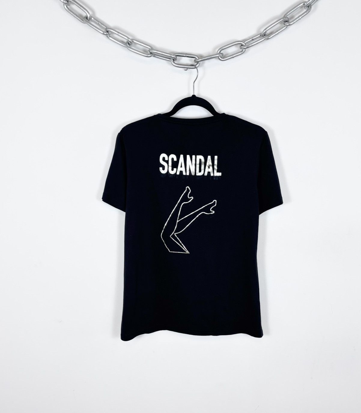 Jean Paul Gaultier Jean Paul Gaultier Scandal Perfumes Black Promo T-Shirt Tee Size US L / EU 52-54 / 3 - 1 Thumbnail