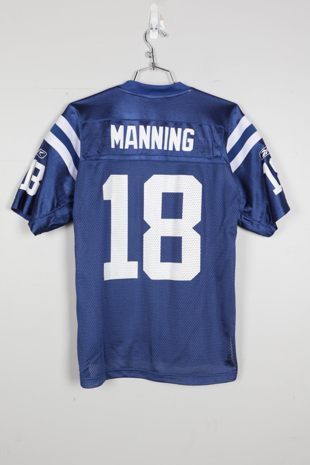Reebok 00's Reebok NFL Equipment Colts Manning #18 Football Jersey Size ONE SIZE - 2 Thumbnail