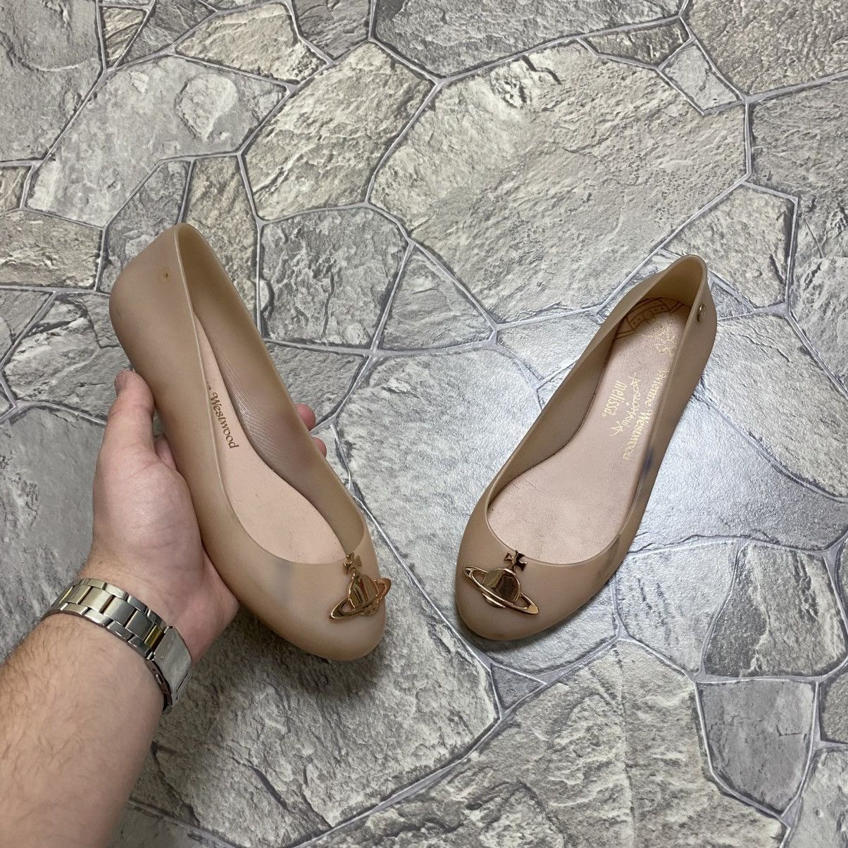 Vivienne Westwood Vivienne Westwood Mellisa Anglomania Balet Orb Flats Size US 7 / IT 37 - 1 Thumbnail