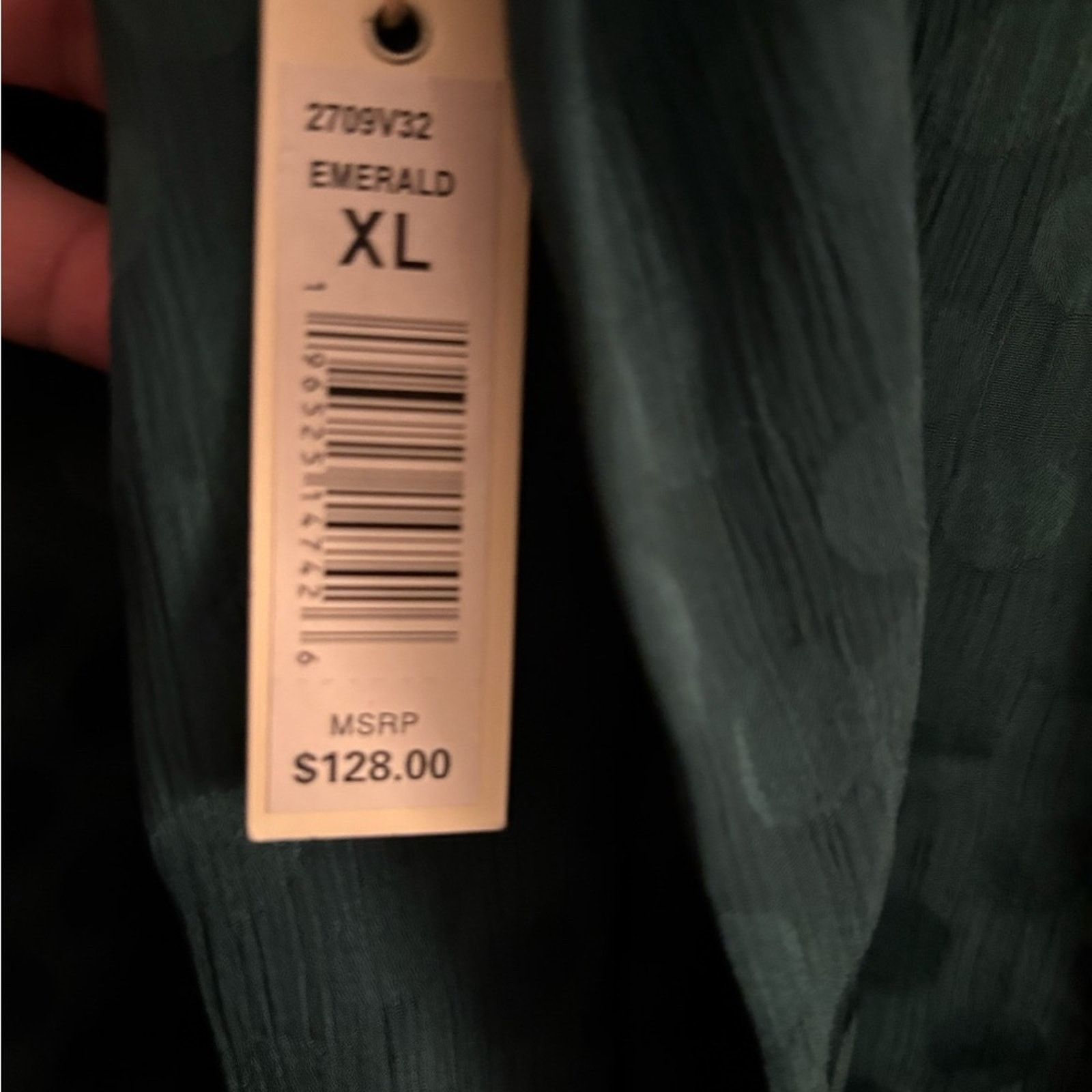 Max Mara Nwt- Max Studio-Tie neck blouse- XL Size XL / US 12-14 / IT 48-50 - 4 Thumbnail