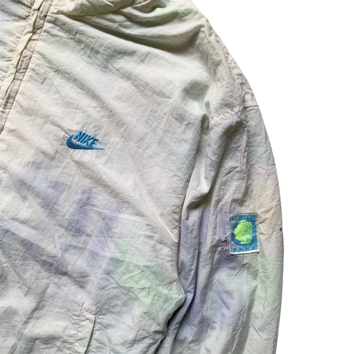 Nike Vintage 90's NIKE EEL nylon reversible windbreaker jacket Size US XL / EU 56 / 4 - 8 Thumbnail