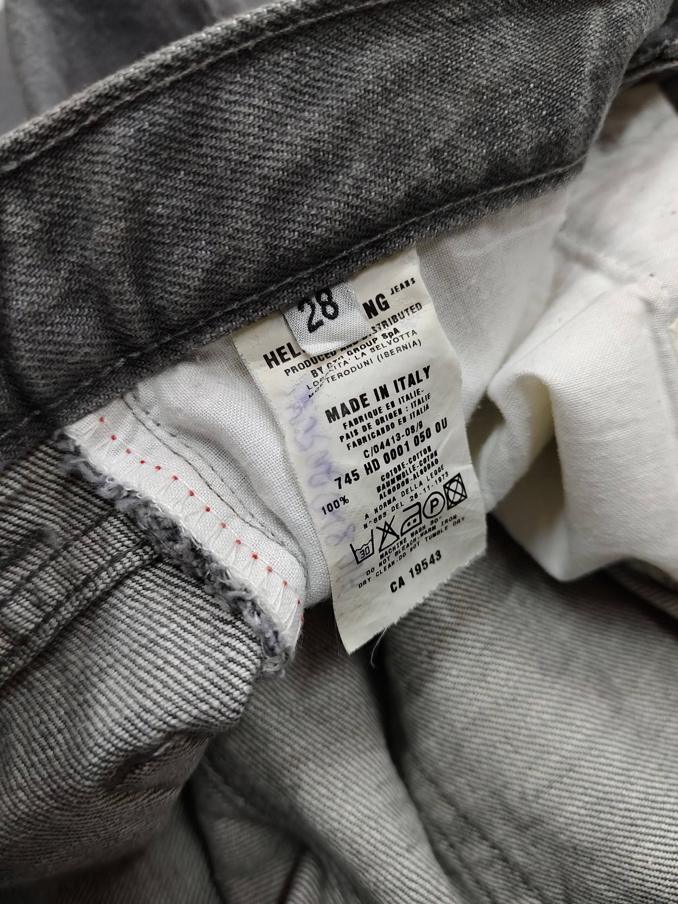Helmut Lang Helmut Lang 🔥Minimalist Italian Cut Classic Denim Size US 28 / EU 44 - 7 Thumbnail