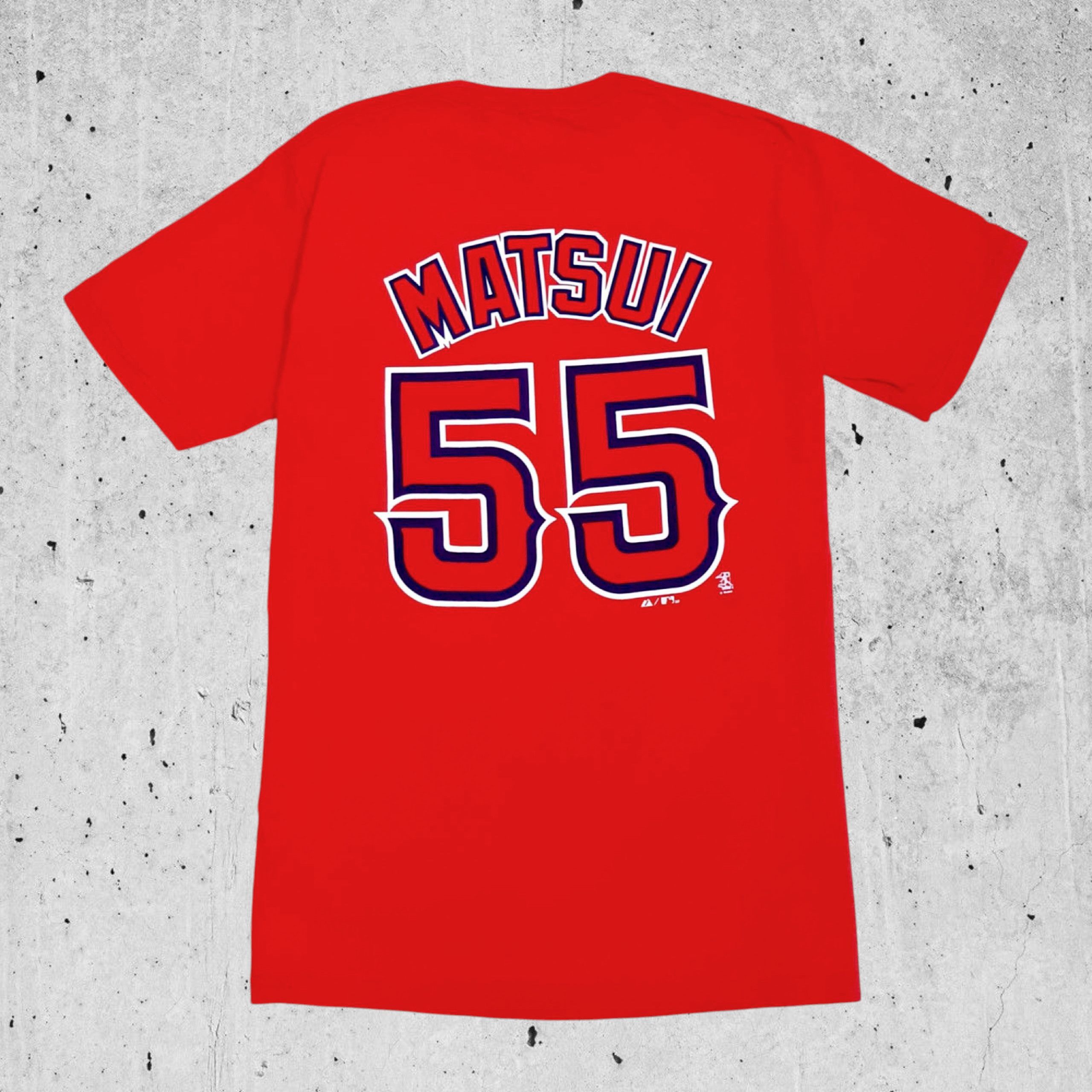 Majestic Majestic MLB Matsui 55 Los Angeles Angels Original Tee Shirt Size US M / EU 48-50 / 2 - 3 Thumbnail