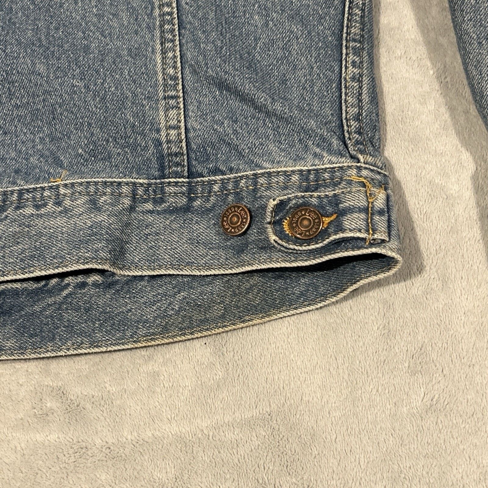 Lee Santa Cruz Ca Lee Cropped Denim Jacket Womens Small Cowgirl Size S / US 4 / IT 40 - 6 Thumbnail