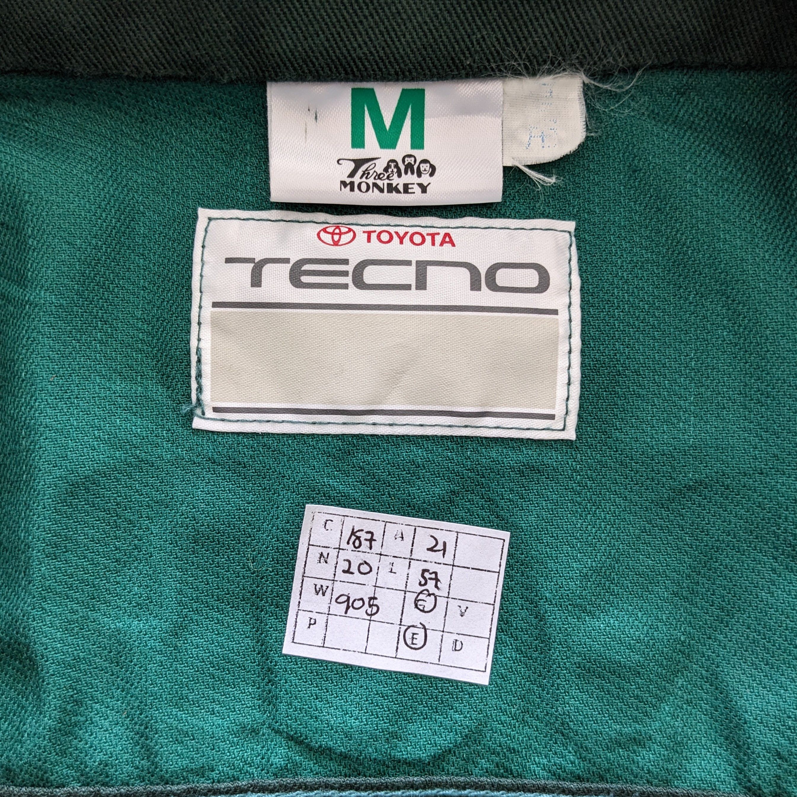 Vintage Vintage TOYOPET TOYOTA Racing Coverall Workwear Jacket Size US M / EU 48-50 / 2 - 12 Thumbnail