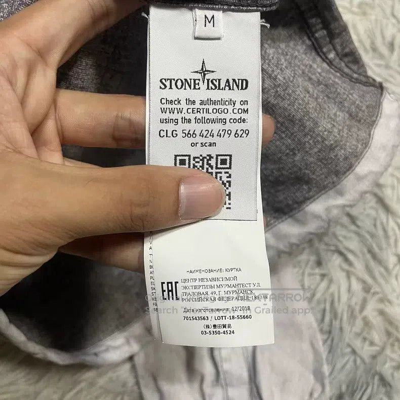 Stone Island Stone Island Eight Pocket Resin Dyed Jacket Coat Grey Colo Size US M / EU 48-50 / 2 - 5 Thumbnail