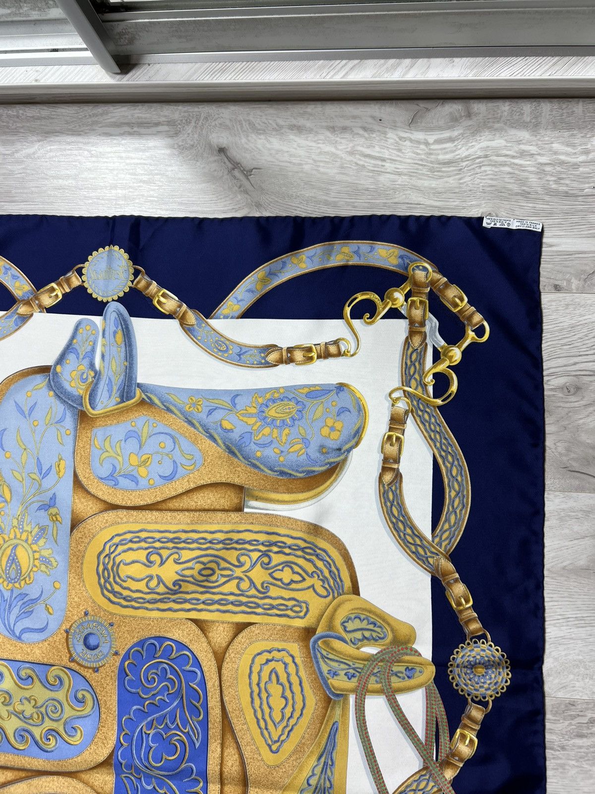 Hermes Vintage Hermes Kare90 Festival By Henri D'origny Silk Scarf Size ONE SIZE - 18 Thumbnail