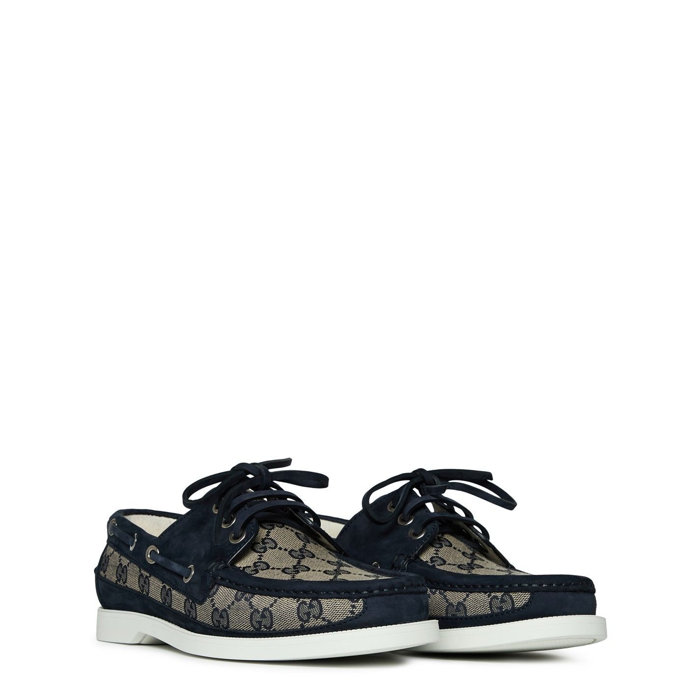 Gucci GUCCI Original Gg Lace-Up Loafers Size US 9 / EU 42 - 3 Thumbnail