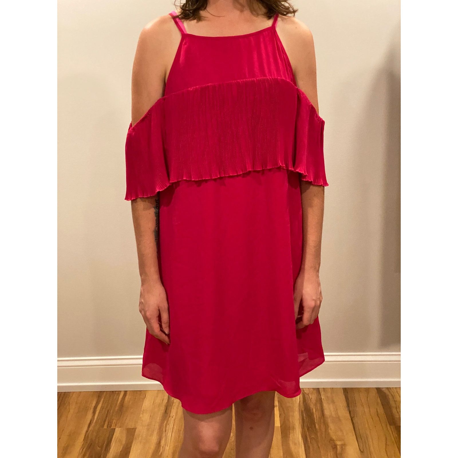 Other RACHEL Rachel Roy Cold Shoulder Midi Dress size medium Size M / US 6-8 / IT 42-44 - 1 Thumbnail
