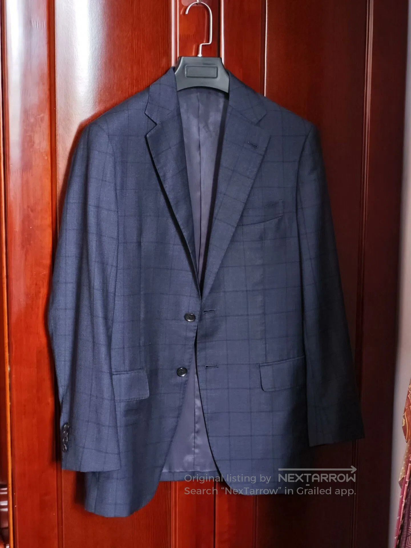 Loro Piana Custom Navy Wool Suit from Loro Piana. Size US S / EU 44-46 / 1 - 1 Thumbnail