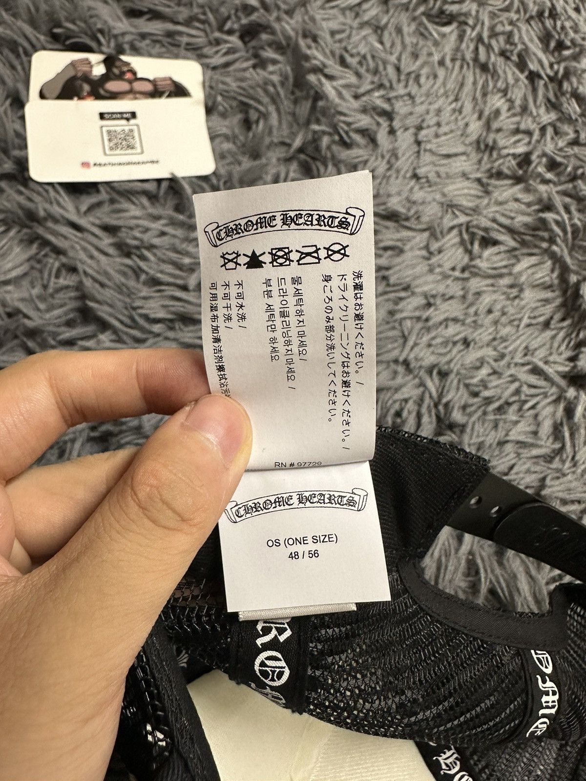Chrome Hearts Chrome Hearts FUCK Hollywood Trucker Hat White Size ONE SIZE - 6 Thumbnail