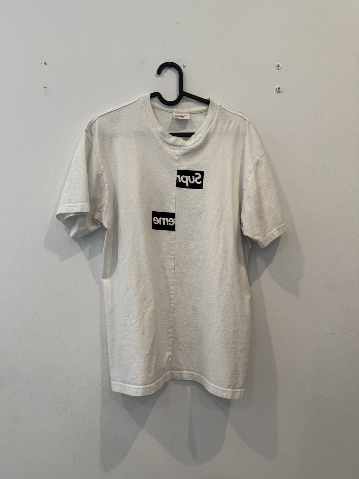 Supreme CDG Split Box Logo T Shirt