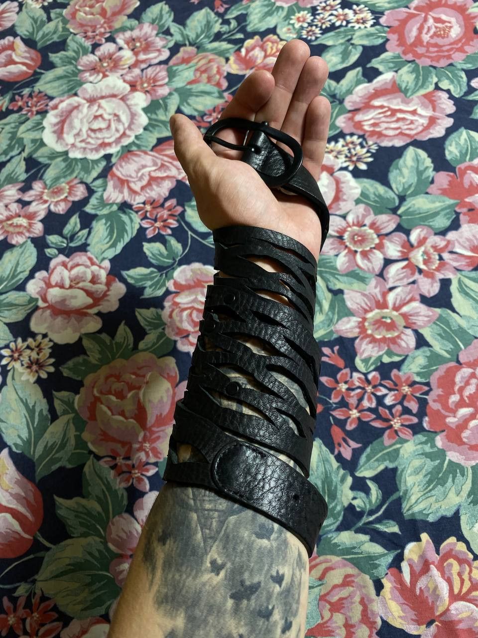 Diesel × Vintage DIESEL Vintage Leather Belt Y2K Size ONE SIZE - 7 Thumbnail