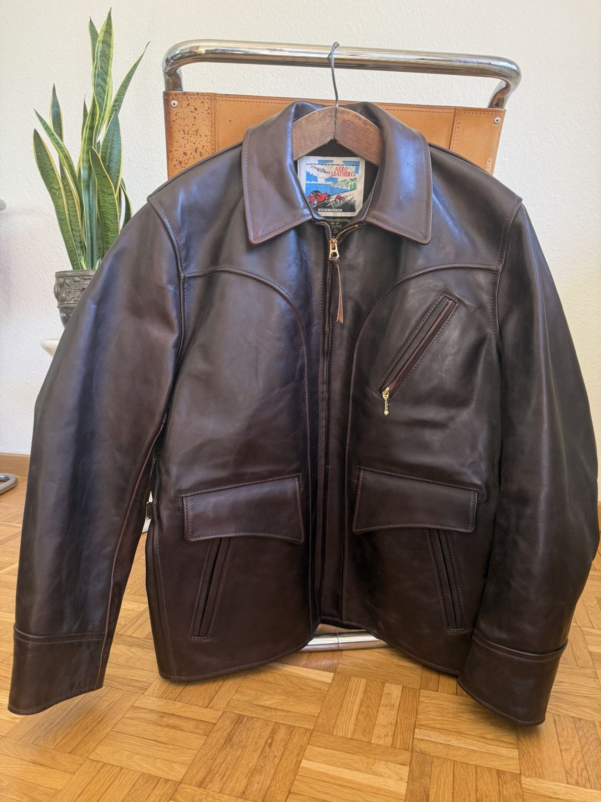 Aero Leather Co. Scotland Front Quarter Horsehide