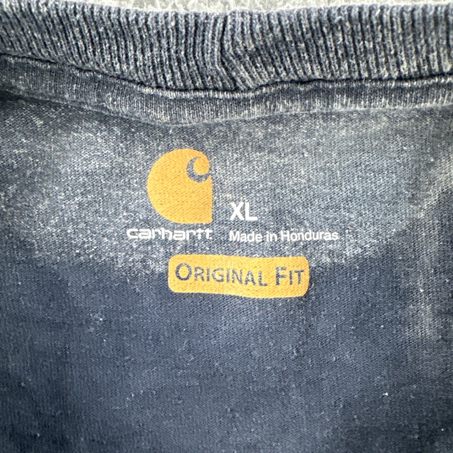 Carhartt Carhartt Original Fit Adult XL Bleach Stain Dyed Short Sleeve T Shirt Workwear Size US XL / EU 56 / 4 - 7 Thumbnail