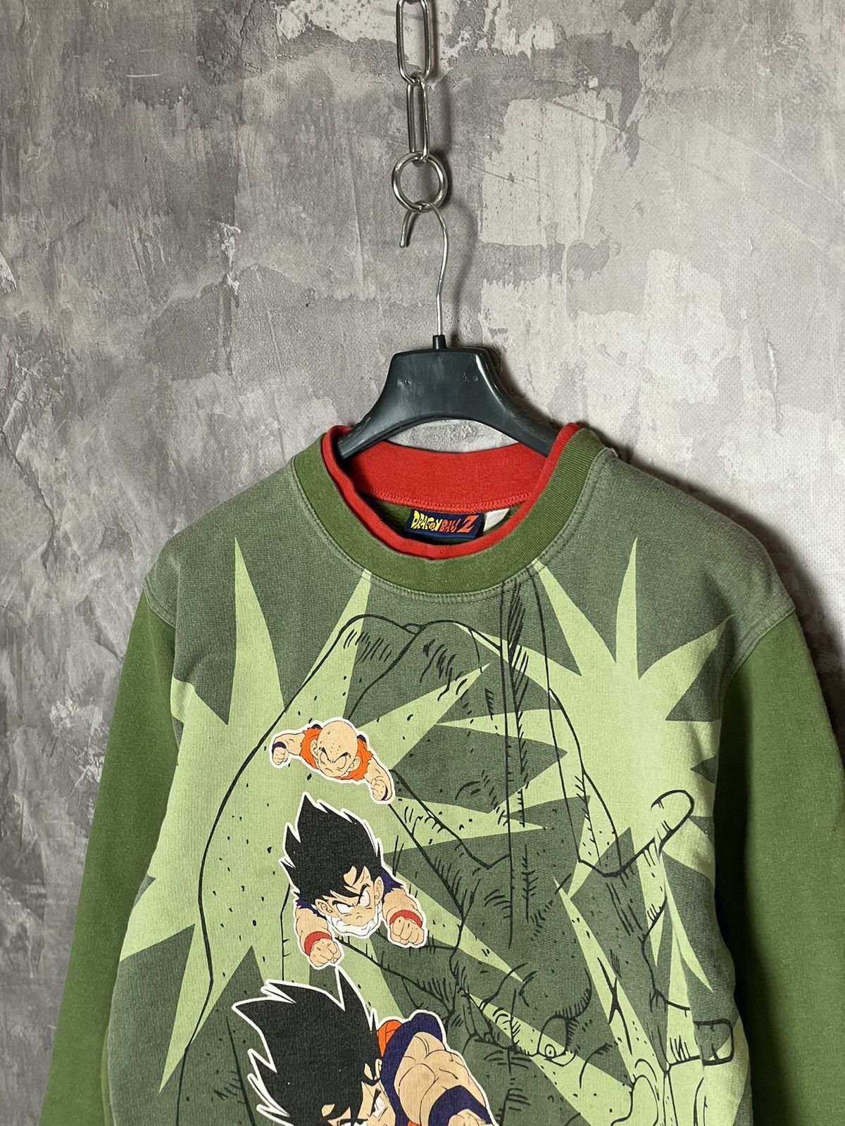 Anime × Japanese Brand × Vintage Rare Vintage 1989 Dragon Ball Z Super Saiyan Sweatshirt 80s Size US XS / EU 42 / 0 - 13 Thumbnail