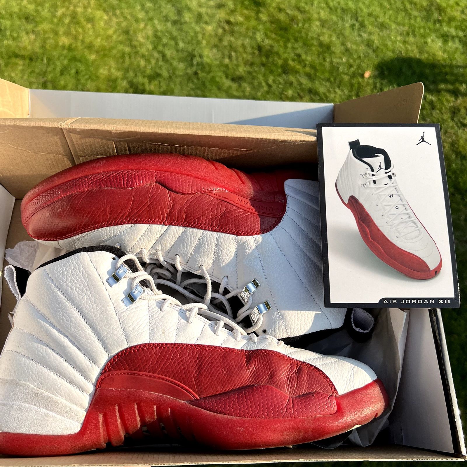 Jordan Brand × Nike Nike Air Jordan 12 Retro Cherry - Size 10.5 - Ships Now Size US 10.5 / EU 43-44 - 8 Thumbnail