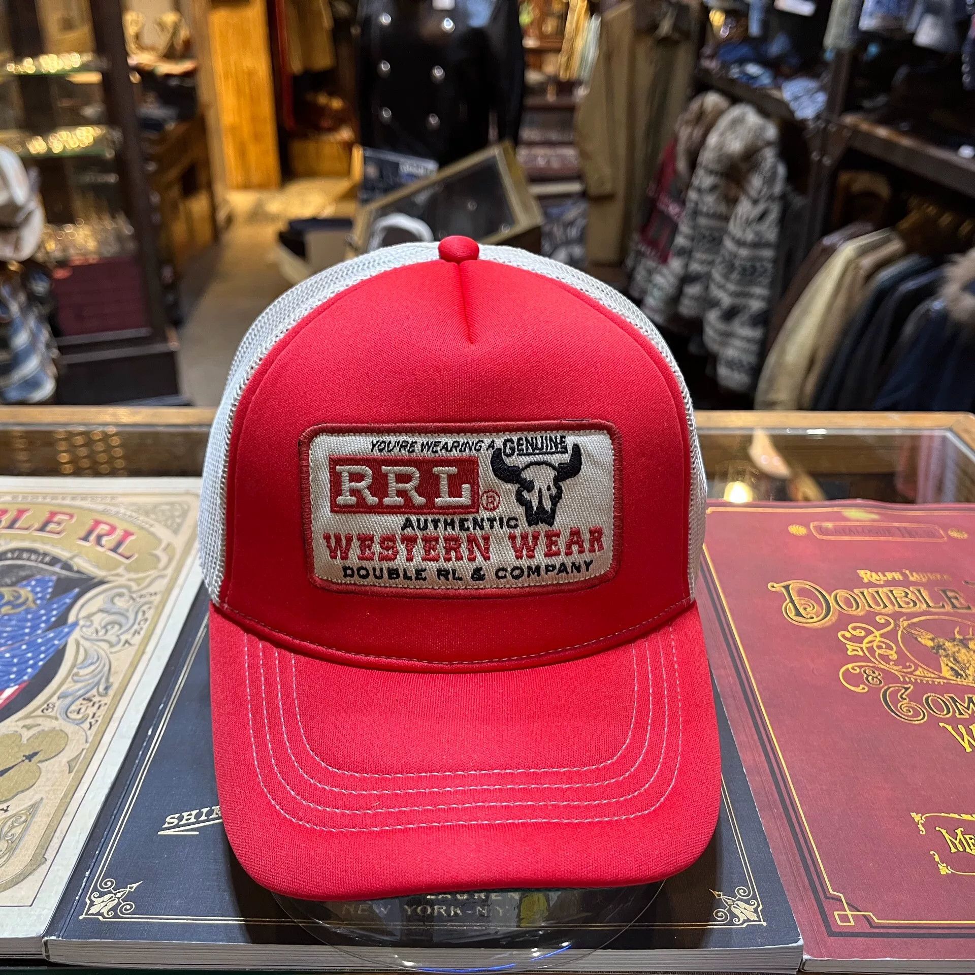 RRL Ralph Lauren RRL Distressed Bull Baseball Cap Size ONE SIZE - 1 Thumbnail