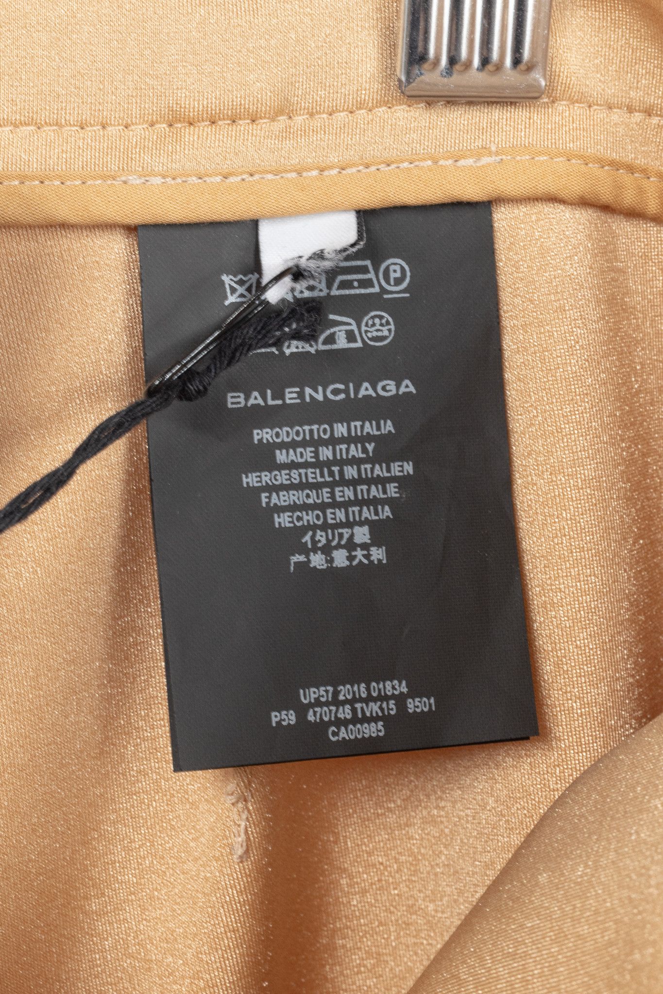 Balenciaga Balenciaga Resort 2017 Beige High-Waisted Skinny Pants Size 27" / US 4 / IT 40 - 10 Thumbnail