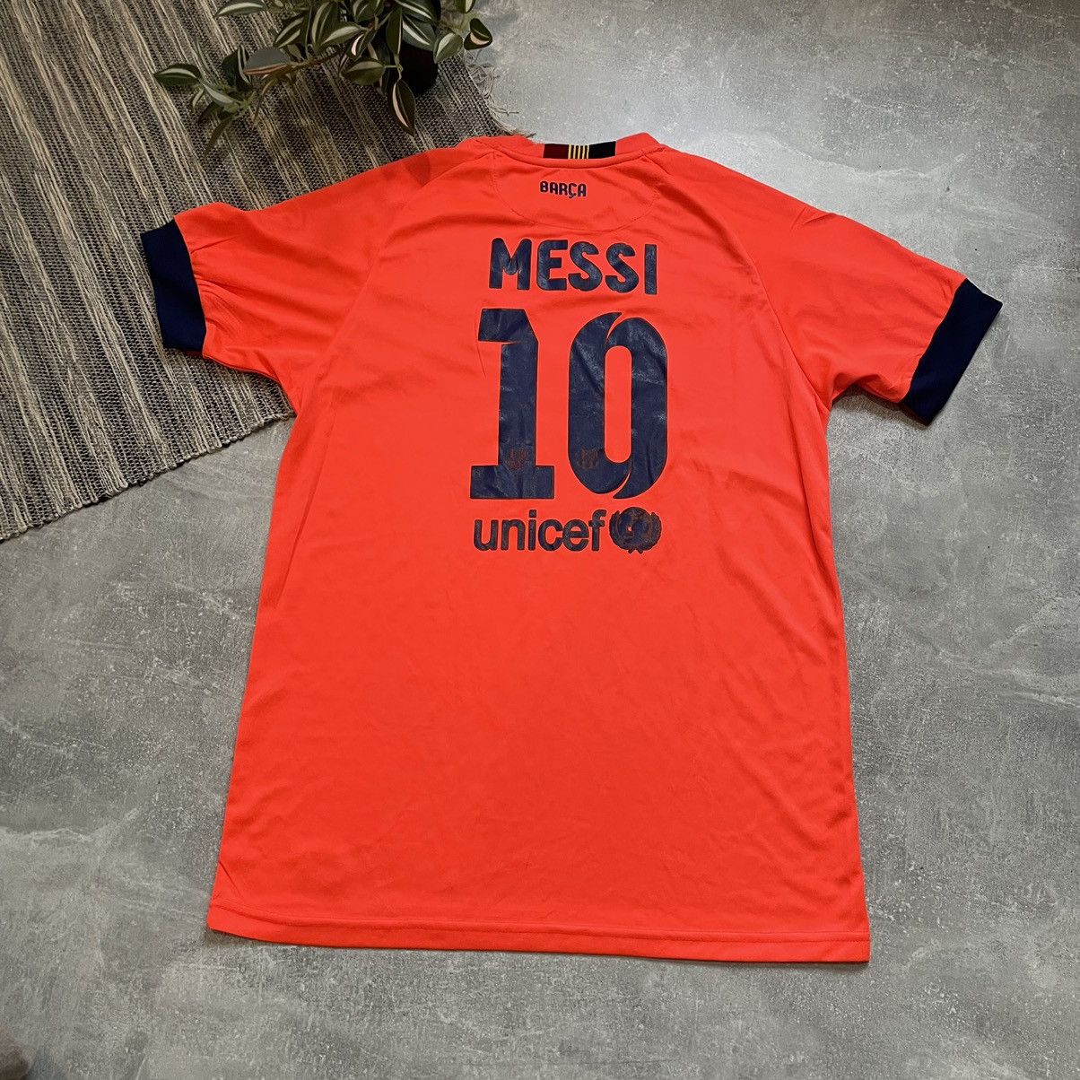 hot messi nike barcelona barca qatar airways jersey lfp unicef
