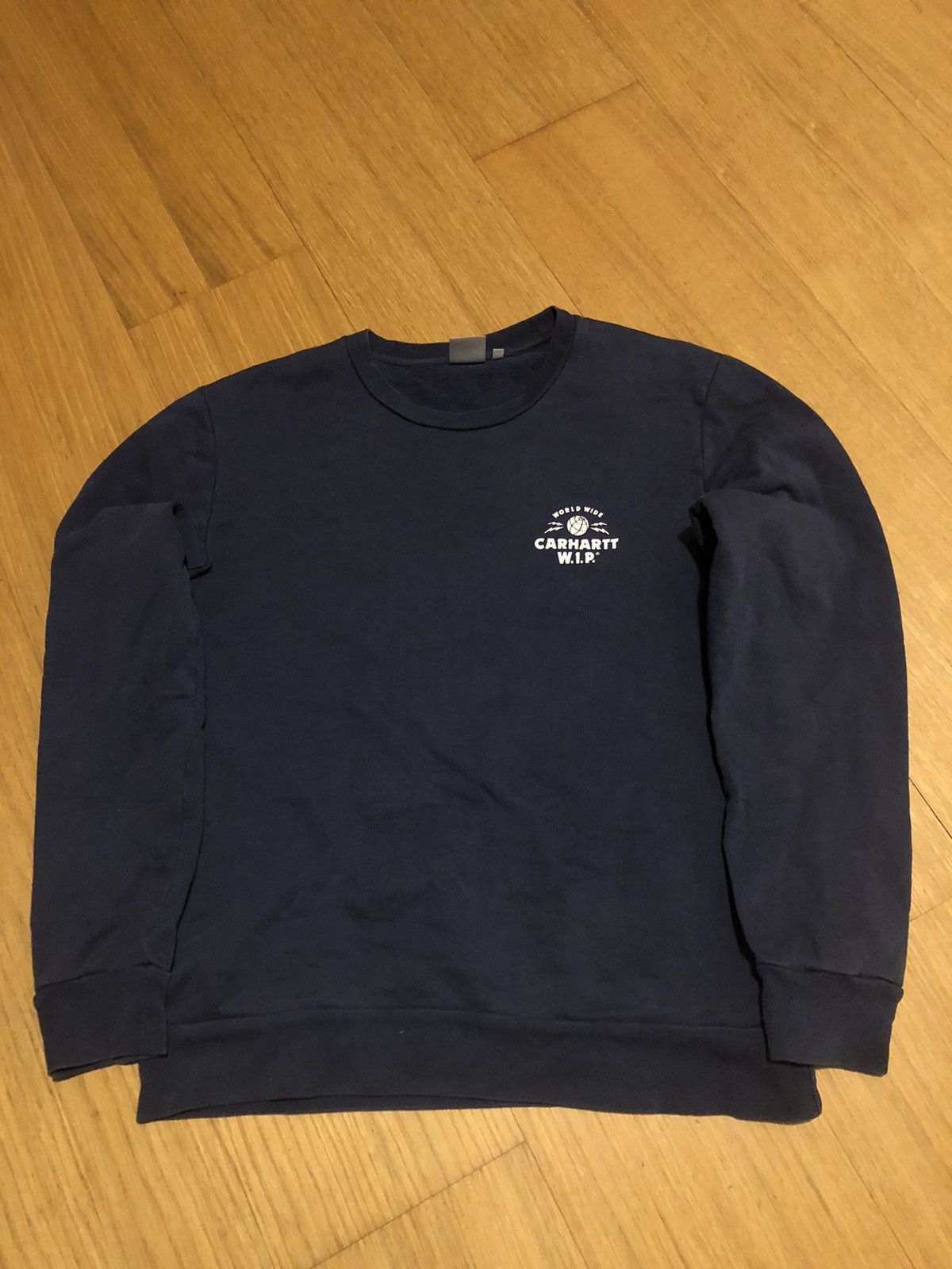 Carhartt × Carhartt Wip Carhartt world wide wip sweatshirt (M) Size US M / EU 48-50 / 2 - 1 Thumbnail