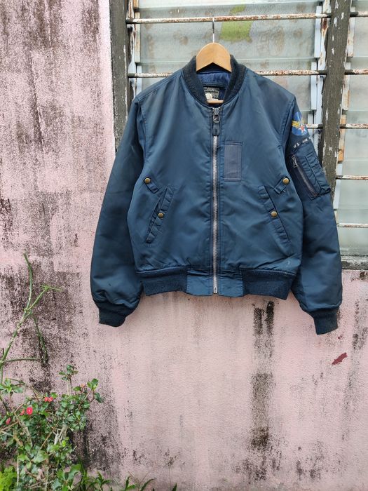 Very Rare Vintage Distressed MA-1 Spiewak USAF Jacket | Grailed