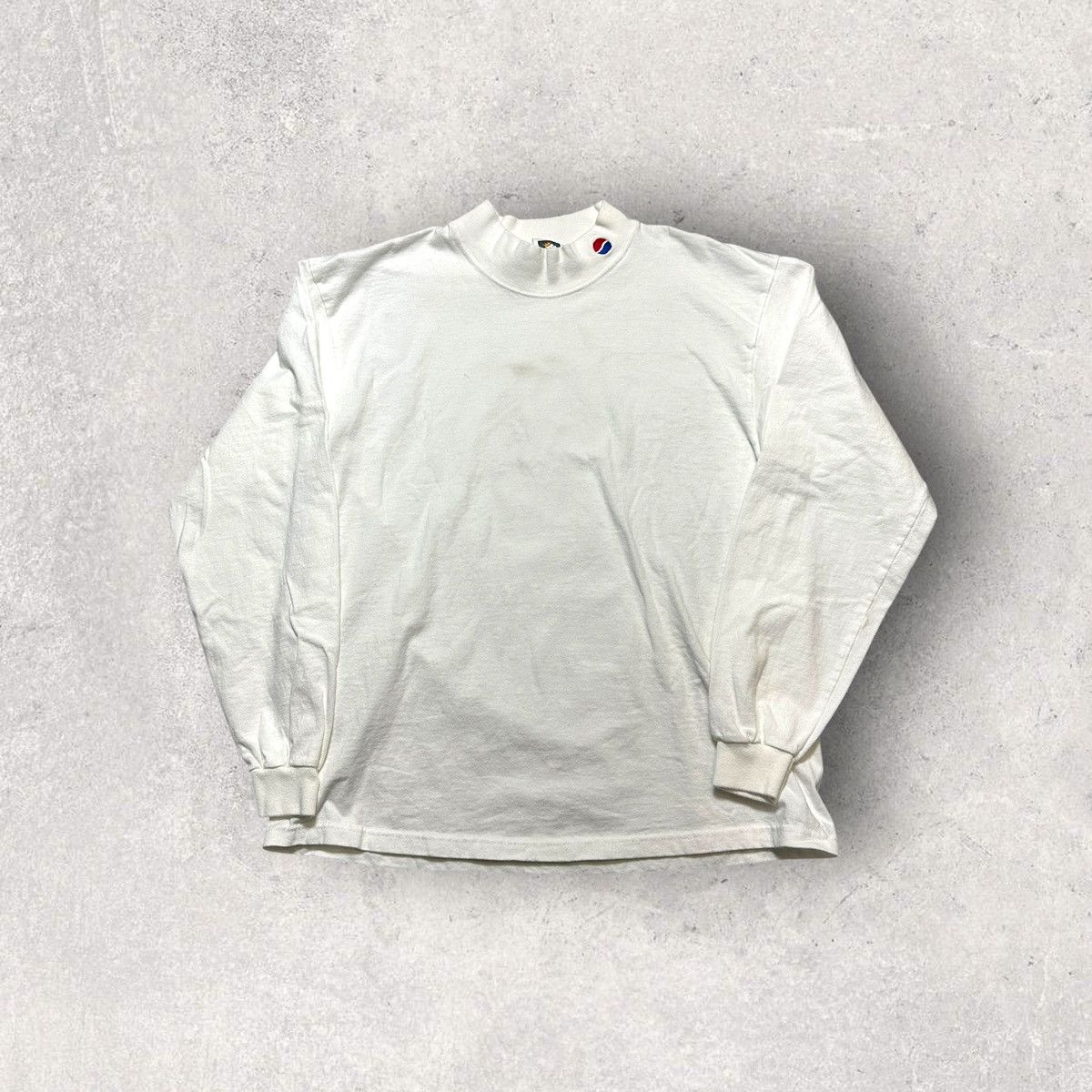 Pepsi × Vintage Vintage Pepsi turtleneck shirt Size US L / EU 52-54 / 3 - 1 Thumbnail