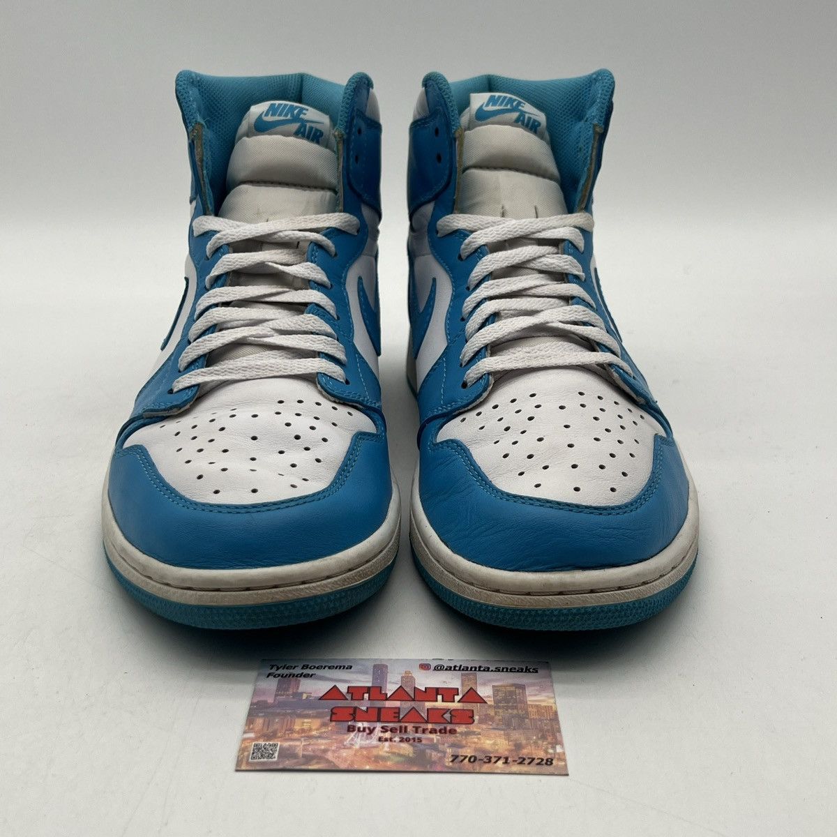 Nike Air Jordan 1 Hight unc Size US 10 / EU 43 - 2 Thumbnail