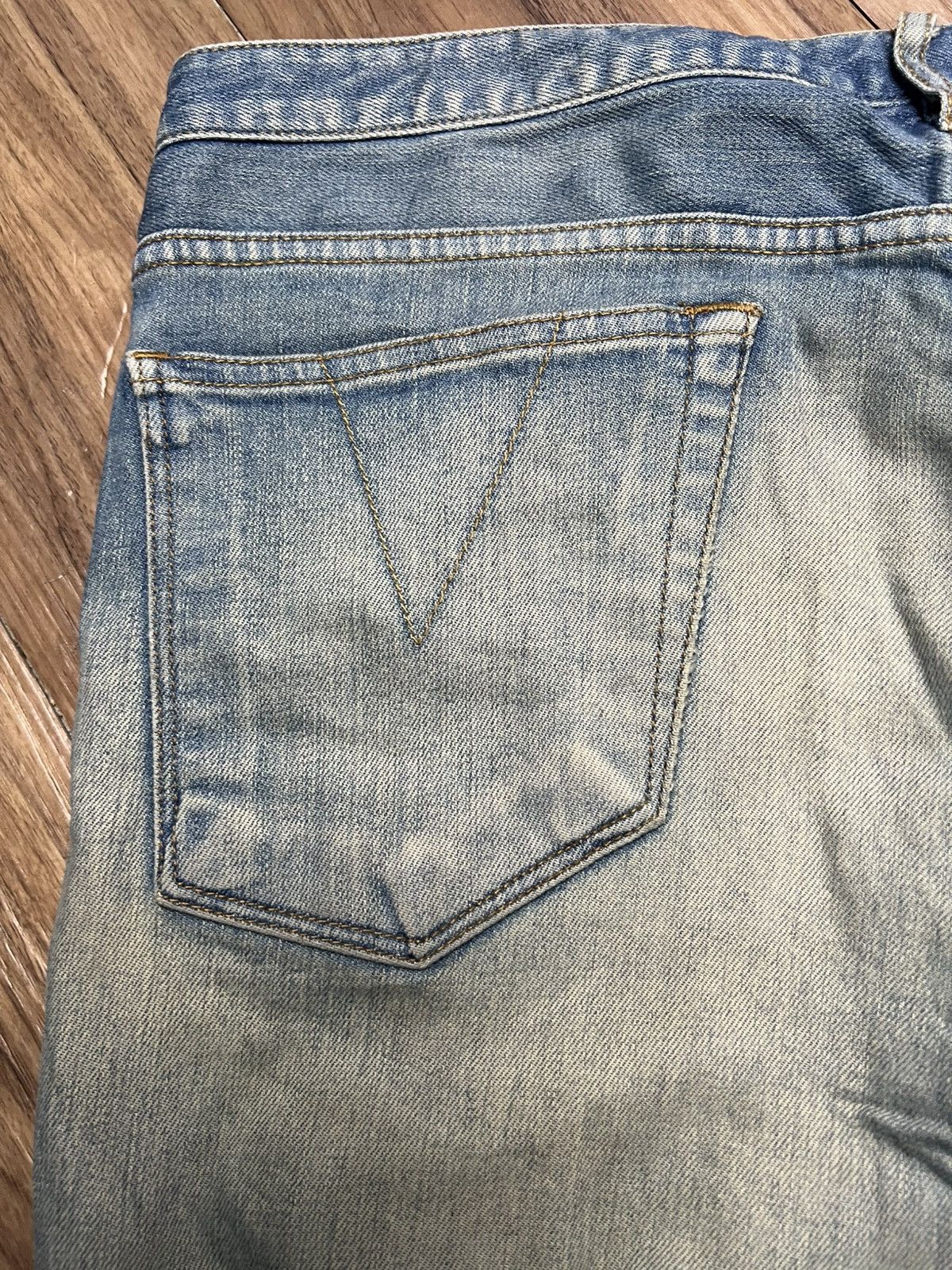 Paul Smith PS Paul Smith Distressed Denim Jeans (41) Size US 35 - 18 Thumbnail