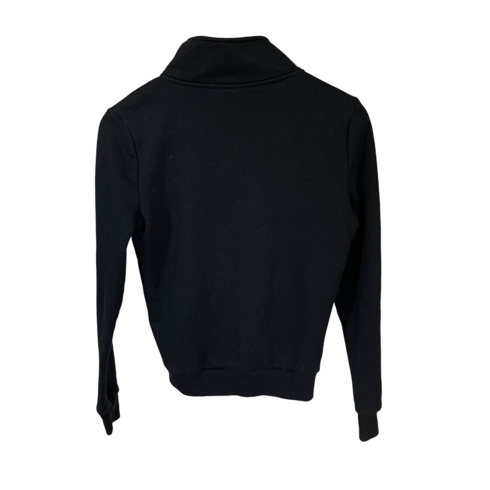 Pink PINK Victoria's Secret XS Black Long Sleeve Pocket Pullover Size XS / US 0-2 / IT 36-38 - 3 Thumbnail
