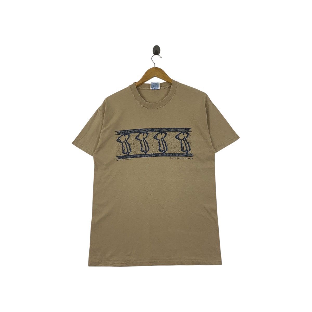 Vintage 90’ LATTE STONE GUAM Hawaii The Sun Tee Shirt