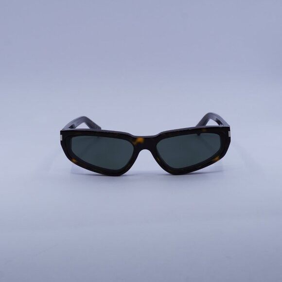 Saint Laurent Paris Saint Laurent SL634 NOVA 002 Sunglasses Dark Havana Cat Eye Size ONE SIZE - 2 Thumbnail