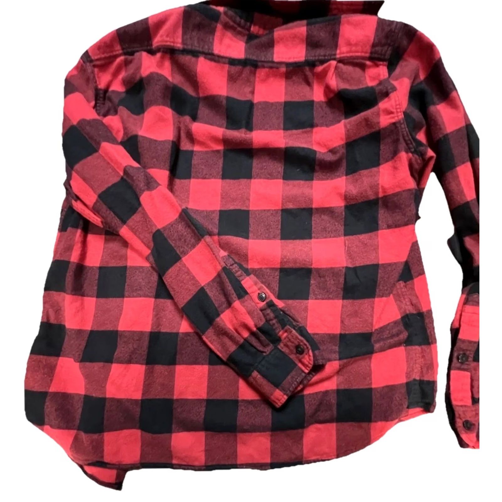 J.Crew J.CREW FLANNEL SHIRT Men XL Red Buffalo Plaid Button-Up Pockets Cotton Long Sleeve Size US XL / EU 56 / 4 - 8 Thumbnail
