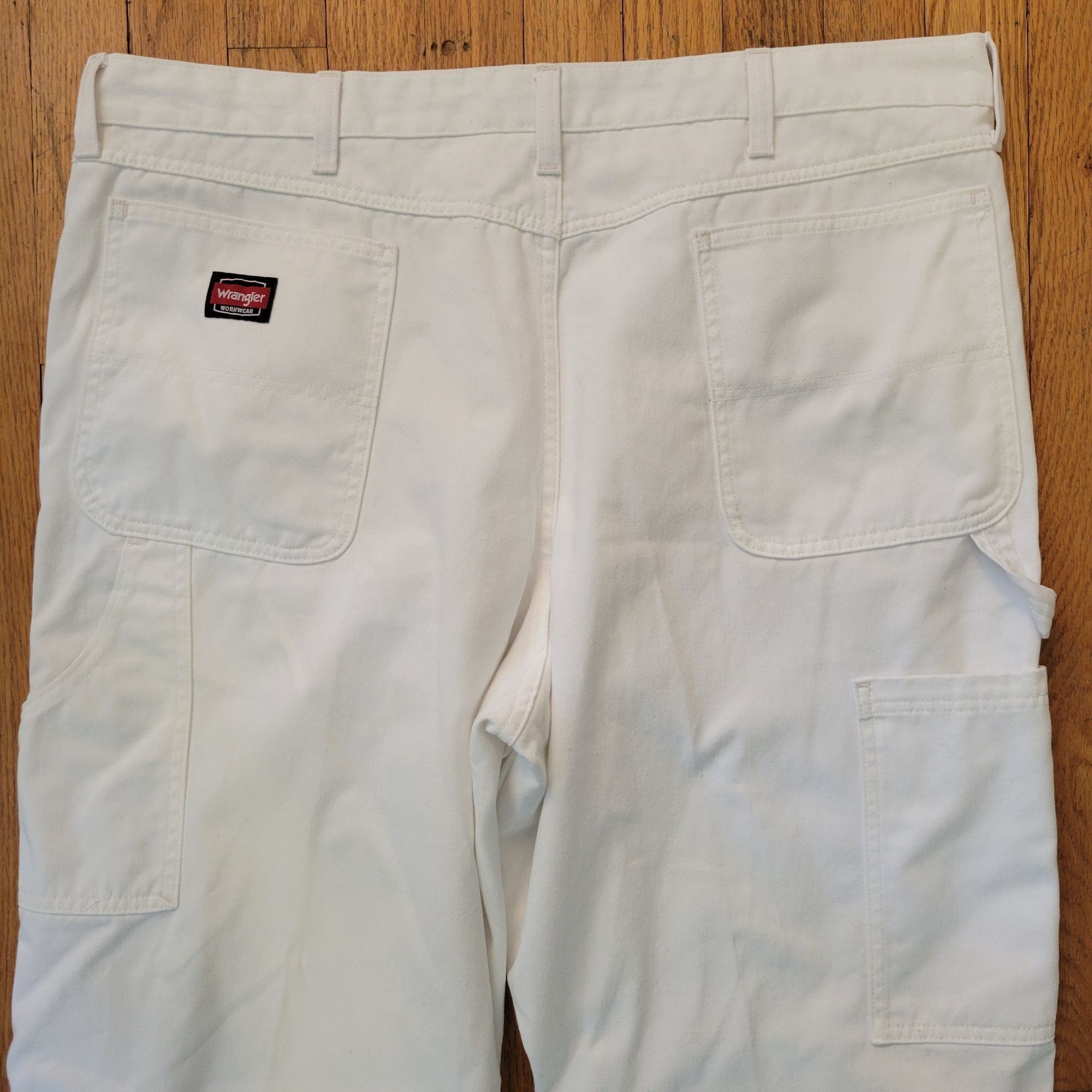 Wrangler Wrangler Workwear White 40x32 Carpenter Pants Painter Constr Size US 40 / EU 56 - 7 Thumbnail