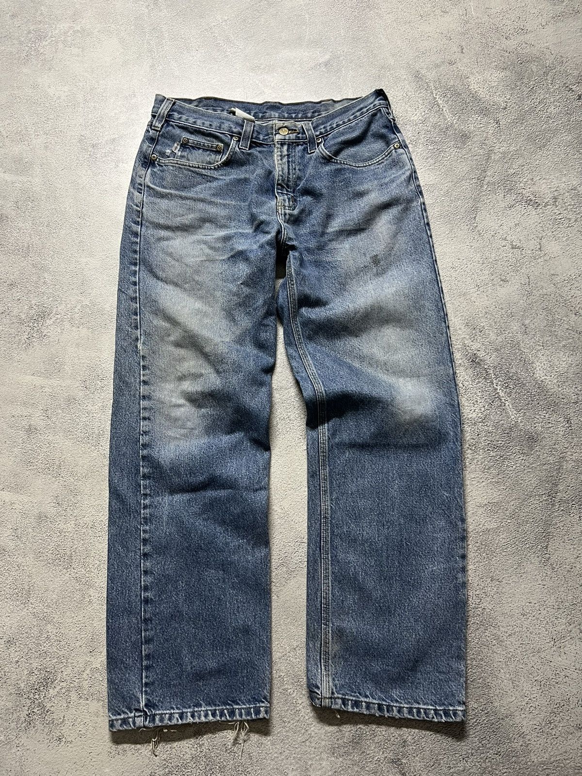 Carhartt Vintage Y2K Carhartt Denim Jeans 90’s Size US 34 / EU 50 - 8 Thumbnail