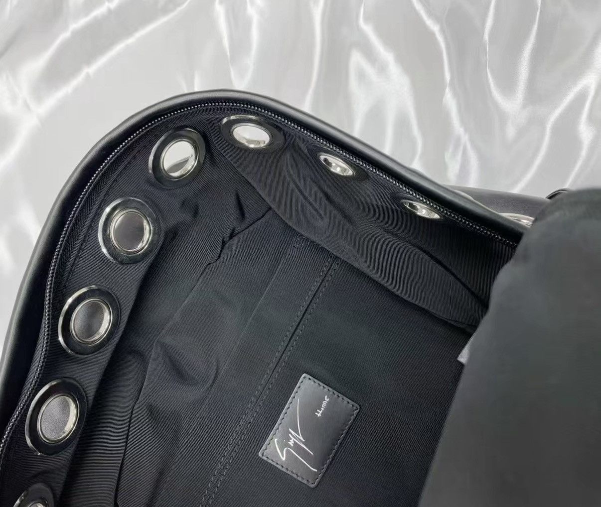 Giuseppe Zanotti Giuseppe Zanotti GZ Full Leather Backpack J30 Size ONE SIZE - 8 Thumbnail