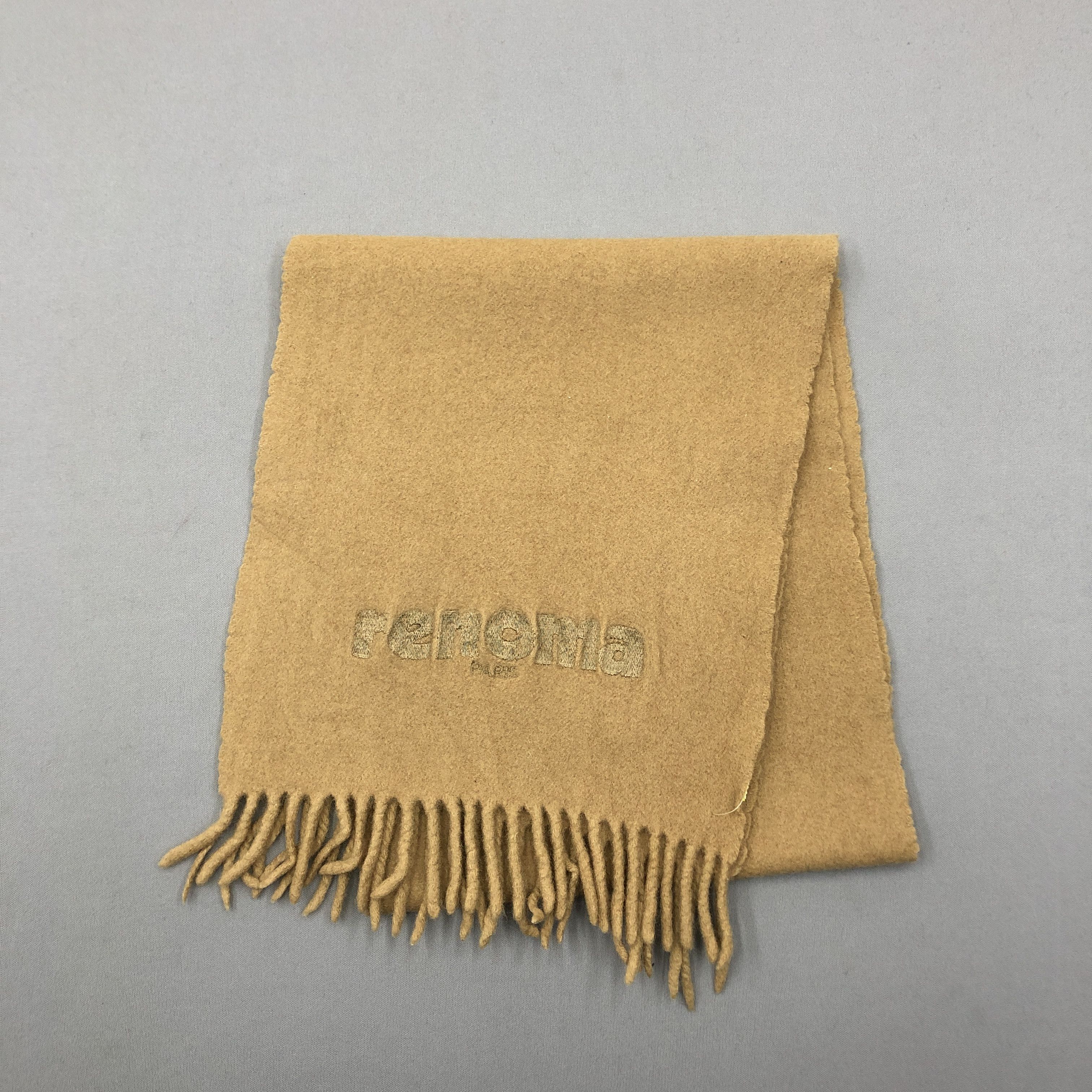 Renoma Vintage Renoma Scarf Muffler Wool Cashmere Scarves Size ONE SIZE - 3 Thumbnail